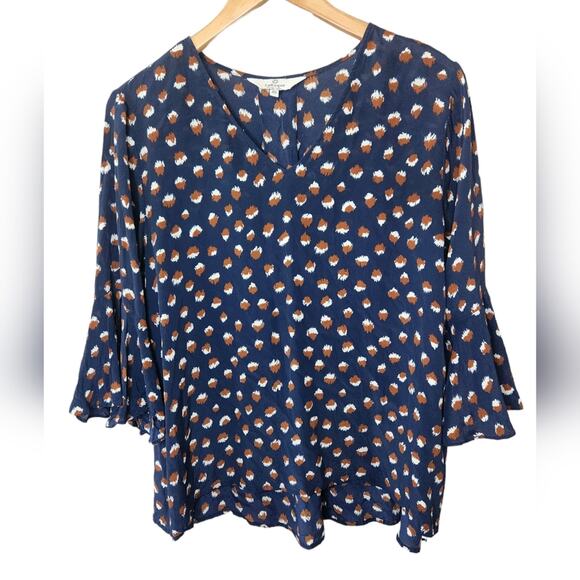 LaRoque Originals Silk V Neck top One Size - Picture 1 of 8